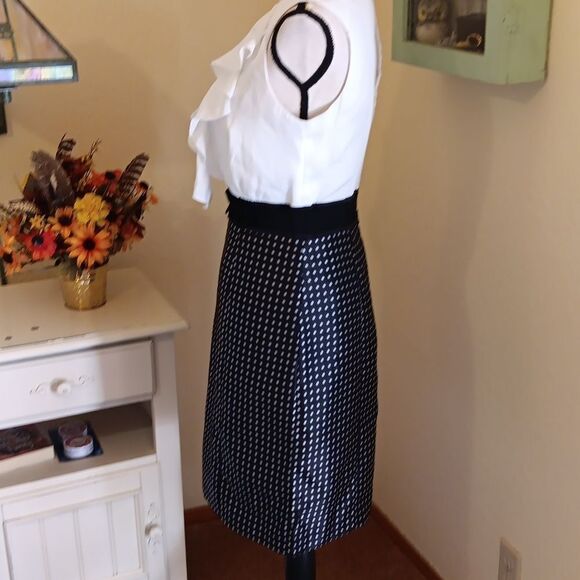 Max and Cleo Polka Dot Two- Piece Look Dress - Picture 4 of 10